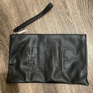 #LOVE clutch bag